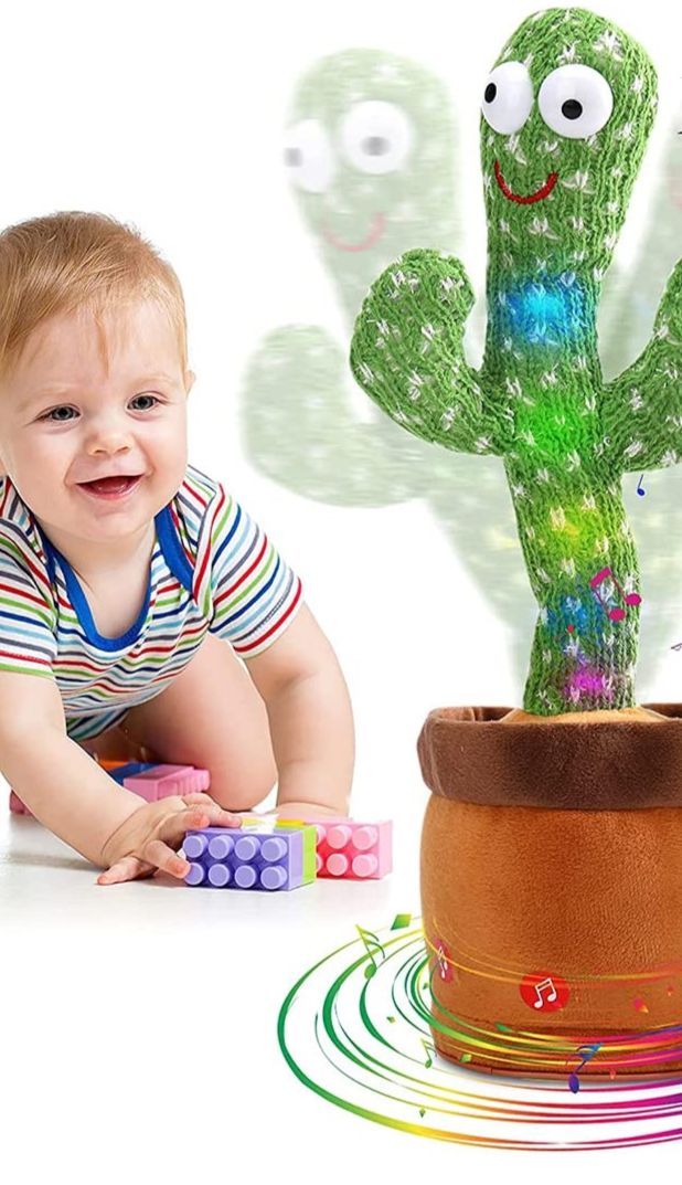 CactusBuddy – Rechargeable Singing, Dancing & Mimicking Toy for Kids