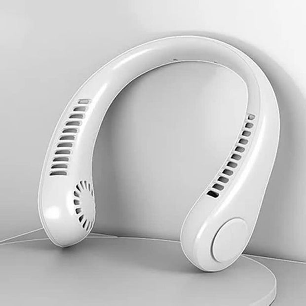 Hands-free Portable Neck Fan - Rechargable Fan for Sports/Outdoor and GYM