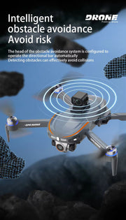 S28 Professional 4k Dual Camera with 4.5" Display Screen and GPS - Powerful Brushless Motor Drone