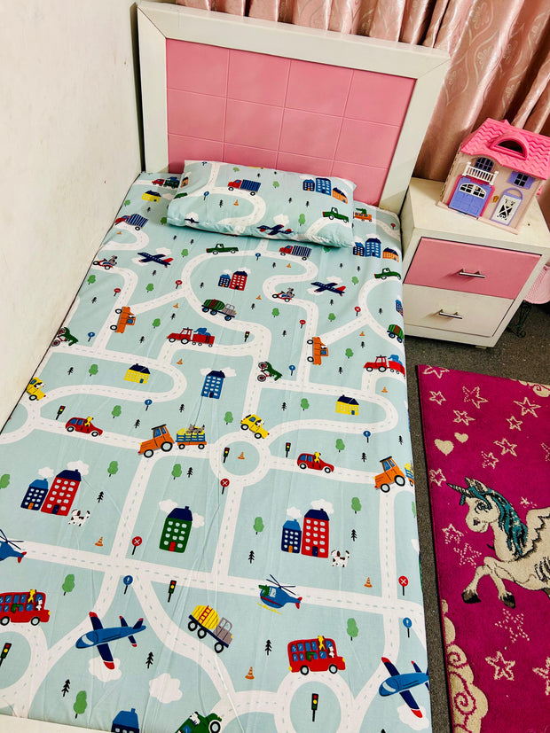 Kids Fantasy Bedsheet Collection – Cartoon & Character Prints