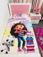 Gabby's Dollhouse Magical Friends Single Bedsheet
