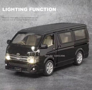 1:32 Toyota Hiace Diecast Van Model – Alloy MPV with Sound & Light