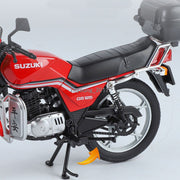 1:12 Suzuki GS125 Alloy Diecast Motorcycle Model – Retro Classic with Sound & Light