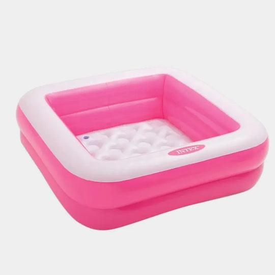 Wet Set Round Inflatable Kids Pool – 86×86×25 cm (34" x 34" x 10") Splash Water Tub for Outdoor Fun