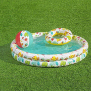 3 in 1 Beachtastic Play Pool Set for Kids - 48" x 8"