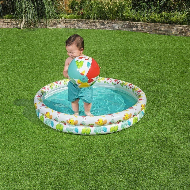 3 in 1 Beachtastic Play Pool Set for Kids - 48" x 8"