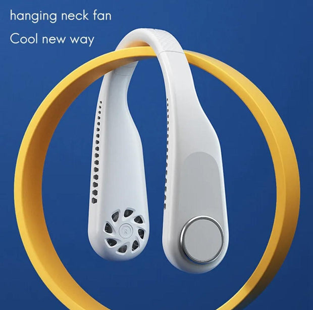 Hands-free Portable Neck Fan - Rechargable Fan for Sports/Outdoor and GYM