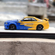 1:24 Scale Nissan Skyline GT-R (R34) - Diecast Model Car