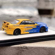 1:24 Scale Nissan Skyline GT-R (R34) - Diecast Model Car