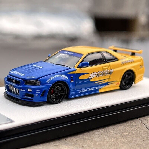 1:24 Scale Nissan Skyline GT-R (R34) - Diecast Model Car