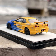 1:24 Scale Nissan Skyline GT-R (R34) - Diecast Model Car