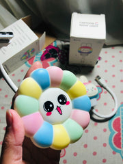 Smart Voice-Controlled LED Night Light – USB Rechargeable & Cute Design