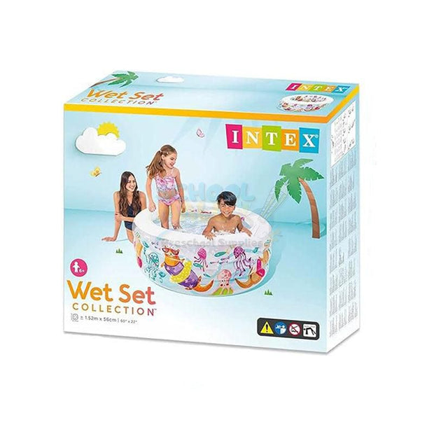 Intex Aquarium Play Pool Round for Kids - 60" x 22"