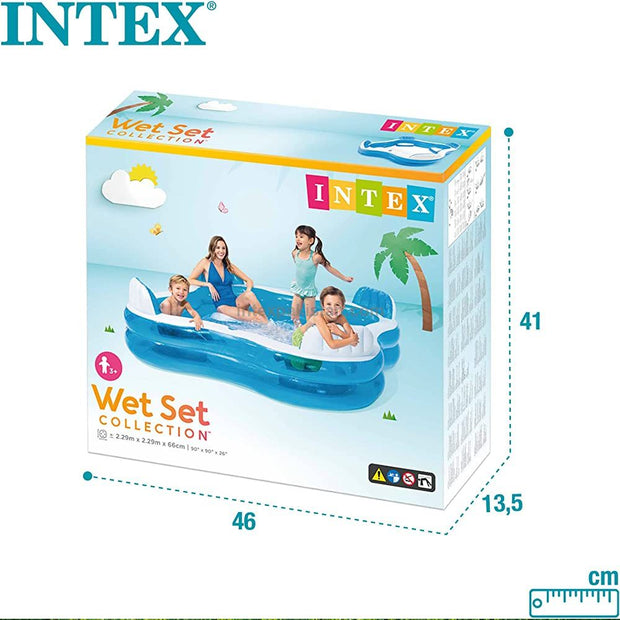 Intex Swimming Pool for Kids - 90" x 90" x 26"
