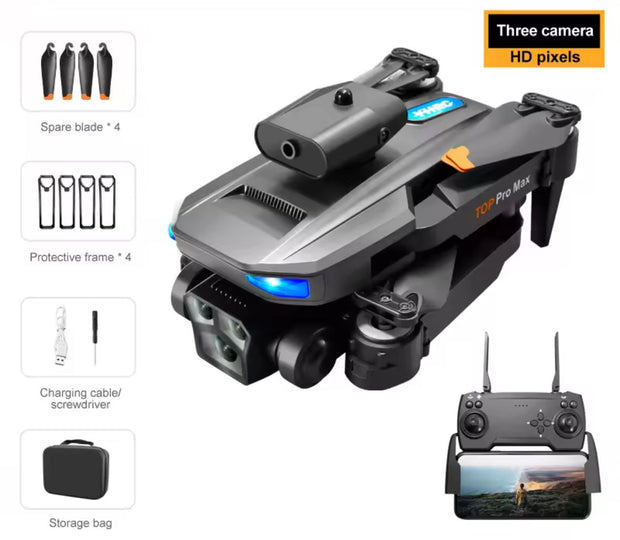P10 Pro Foldable Drone with Dual HD Cameras