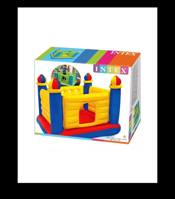 INTEX Jump-O-Lene Castle Bouncer - 69" x 69" x 53"