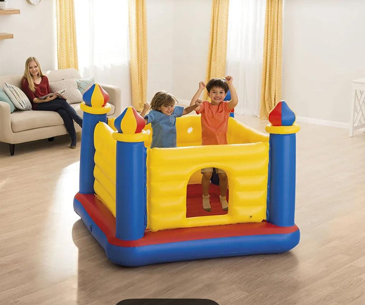 INTEX Jump-O-Lene Castle Bouncer - 69" x 69" x 53"