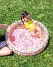 Wet Set 34" Round Inflatable Kids Pool – 86×25 cm Summer Splash Tub